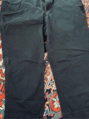 Old Navy Black Casual Pants with Button Waist
